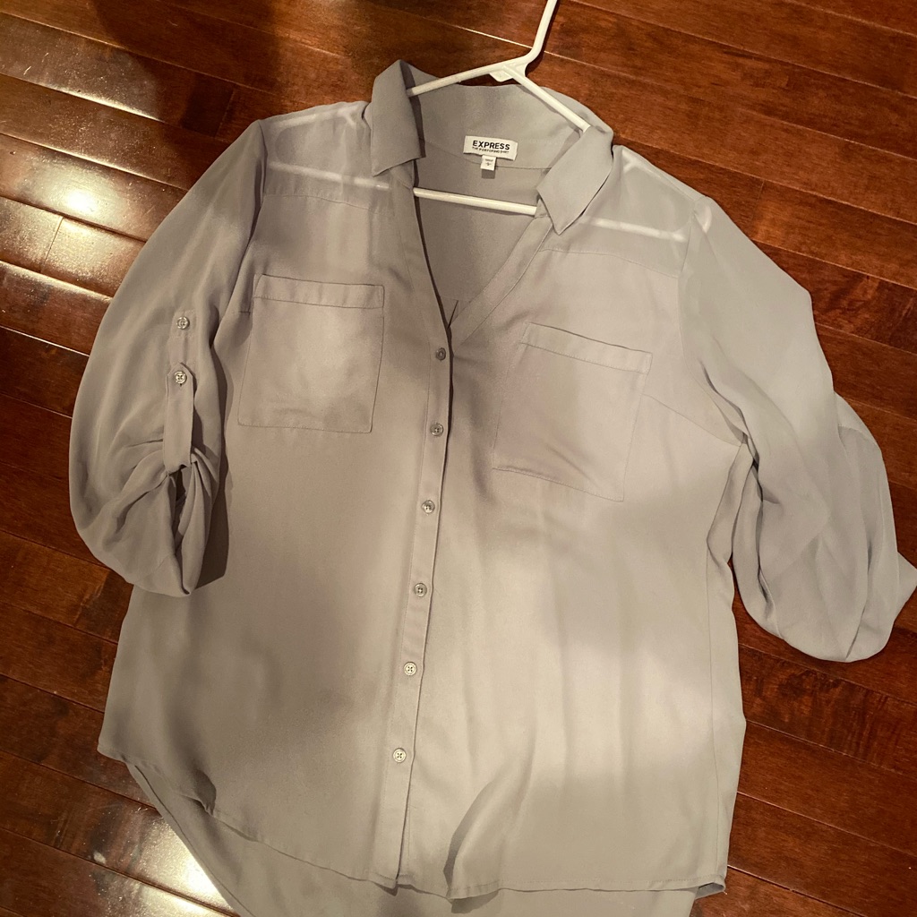 Gray Express Top